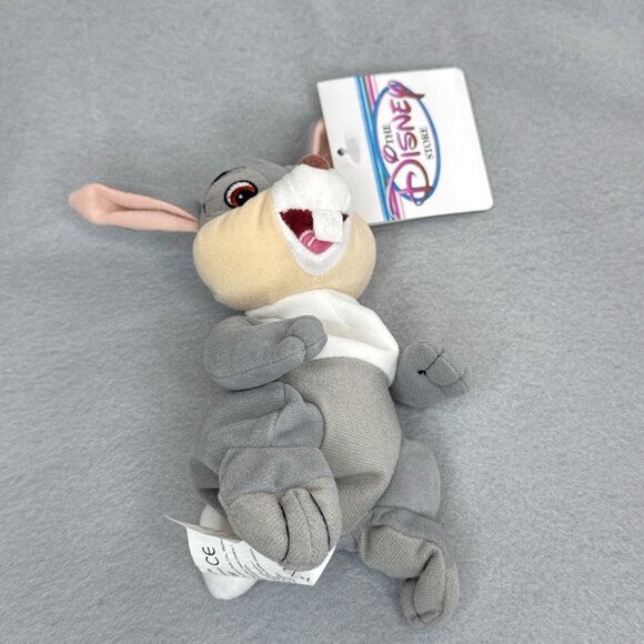 Thumper Bambi Movie The Disney Store Mini Bean Bag Plush 6" Stuffed Toy Bunny - Picture 6 of 12